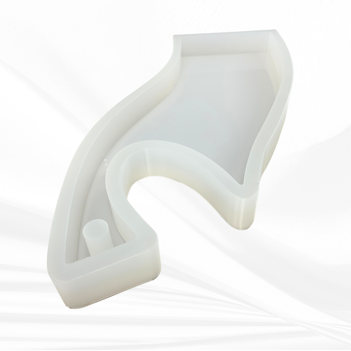 18"x 7.4" x 1.25" Cleaver Cheese Board Silicone Mold, Charcuterie Board Mold