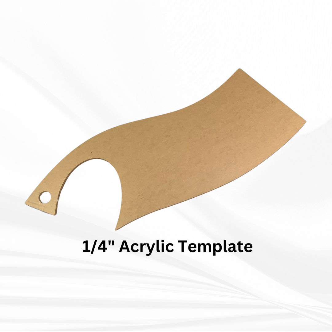 18"x 7.4" x 1.25" Cleaver Cheese Board Silicone Mold, Charcuterie Board Mold