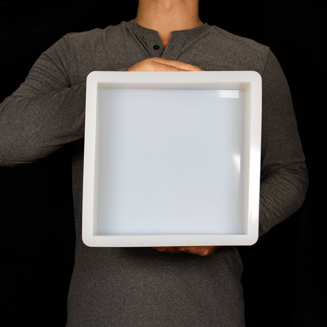 10x10x3 Square Silicone Mold