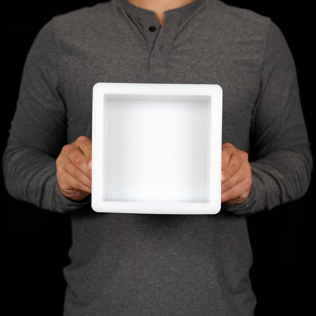 6x6x3 Deep Square Silicone Mold