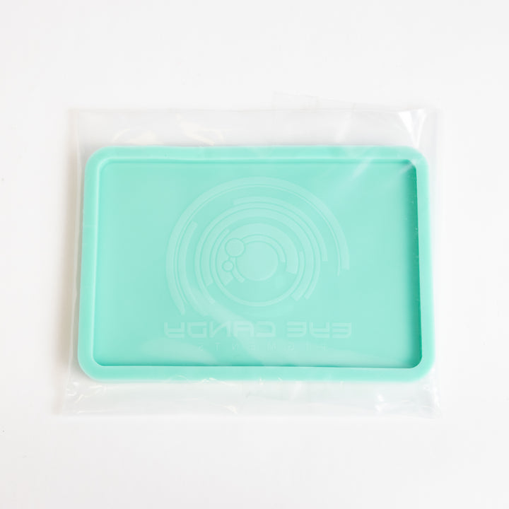 Eye Candy Sample Tile Mold — 4" × 6" × 1/4" (with Embedded Logo)