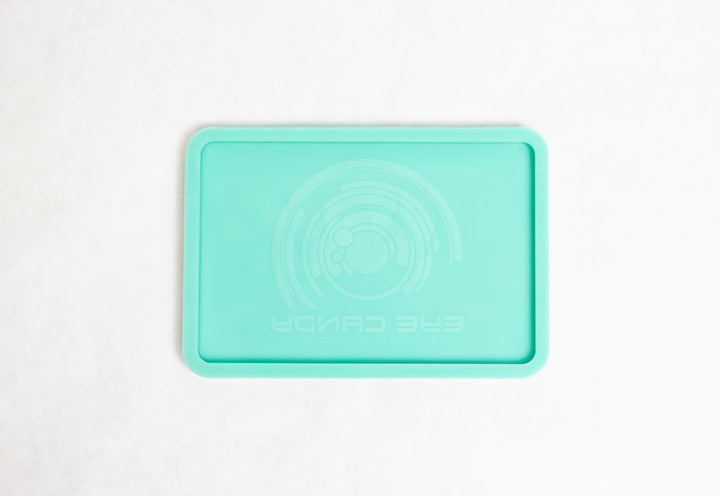Eye Candy Sample Tile Mold — 4" × 6" × 1/4" (with Embedded Logo)
