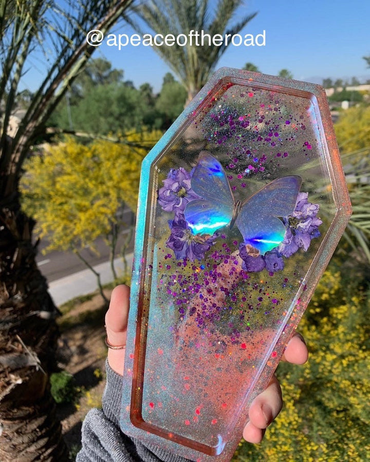 Coffin Tray Silicone Mold | Sizes - 4"x7", 5"x9", 7"x13" |