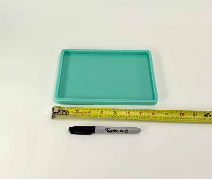 Rectangle FLAT Mold for Resin | 4 Sizes |