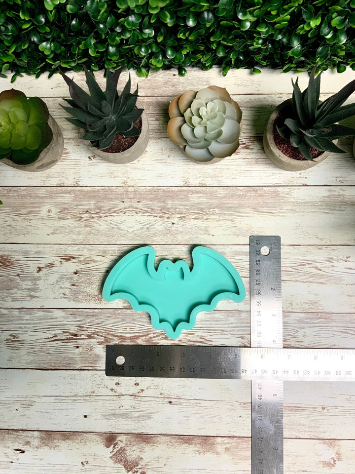 Bat Flat Molds | 5”, 10” | Vampire Bat Mold, Halloween Mold, Spooky Mold