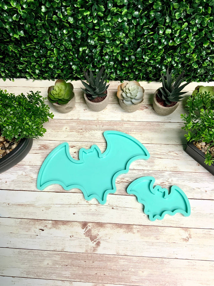 Bat Flat Molds | 5”, 10” | Vampire Bat Mold, Halloween Mold, Spooky Mold