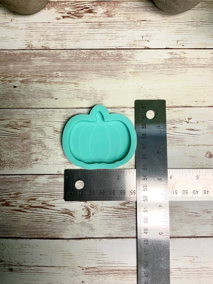 Pumpkin Mold | 2”x2.25”x.25” |Keychain Molds, Magnet Molds