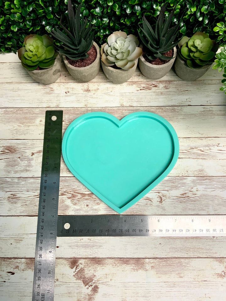 Heart FLAT Molds | 5", 7", 9" | Valentines Mold