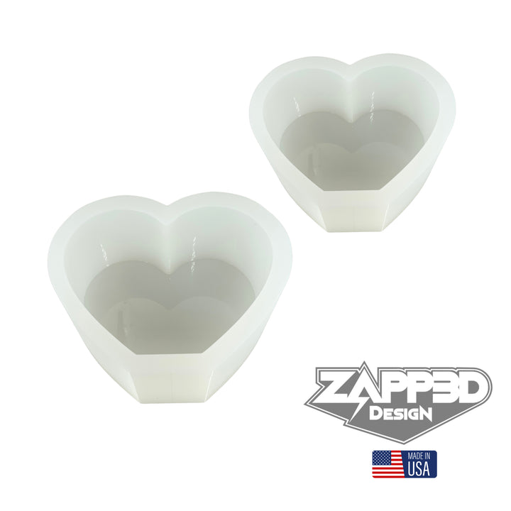 Deep Standing Heart Mold | 6" & 8" |