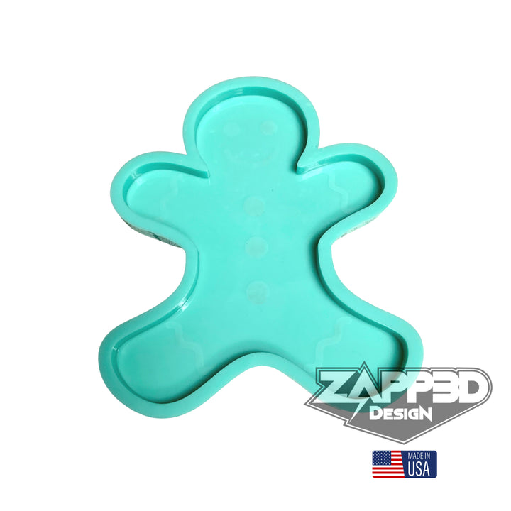 Gingerbread Man Mold | 7"x 5.5" | Christmas Mold