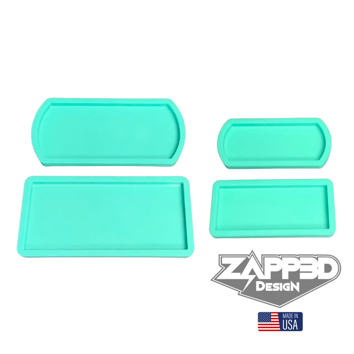 Sign Molds for Resin | 7"x3" or 5"x2" | Wall Hanging Mold, Hanging Sign Mold