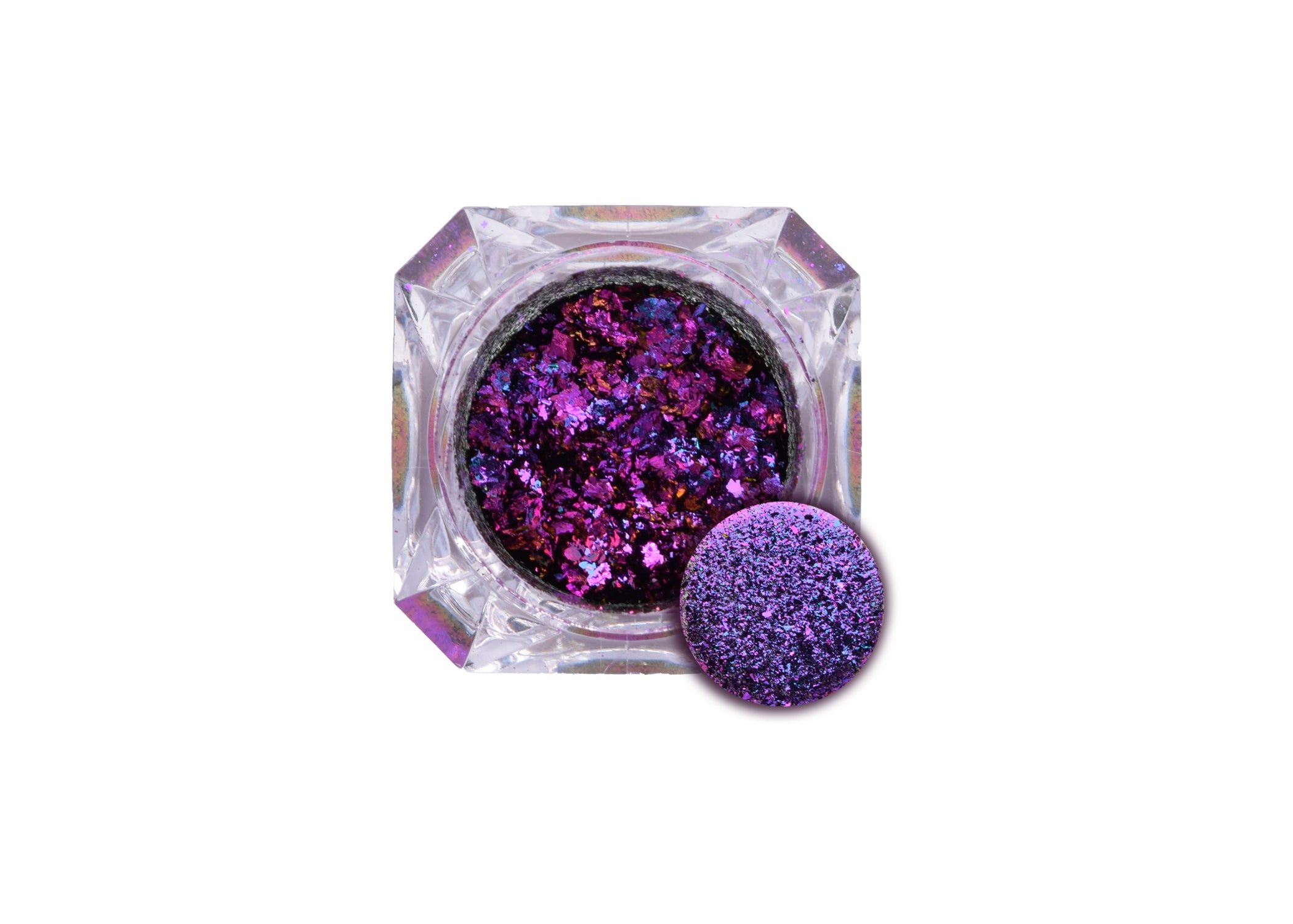 Purple-Blue Crystal Chameleon Flakes