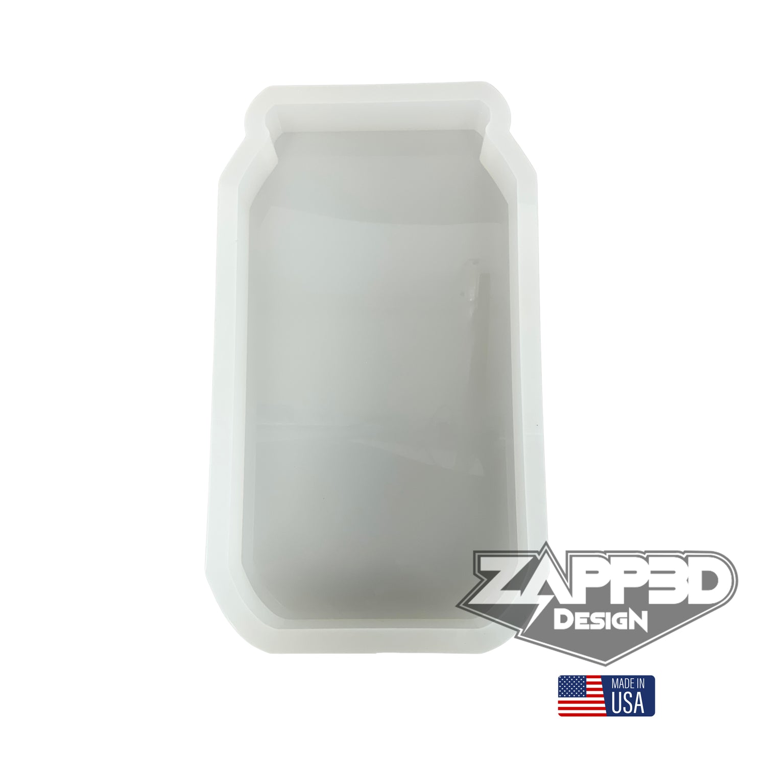 12"x 6.5"x 1.25" Beer Can Cheese Board Silicone Mold - Board Mold, Soda Can Mold