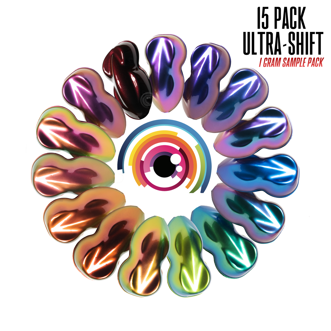 15 Color UltraShift Pigment Powder Variety Pack Set
