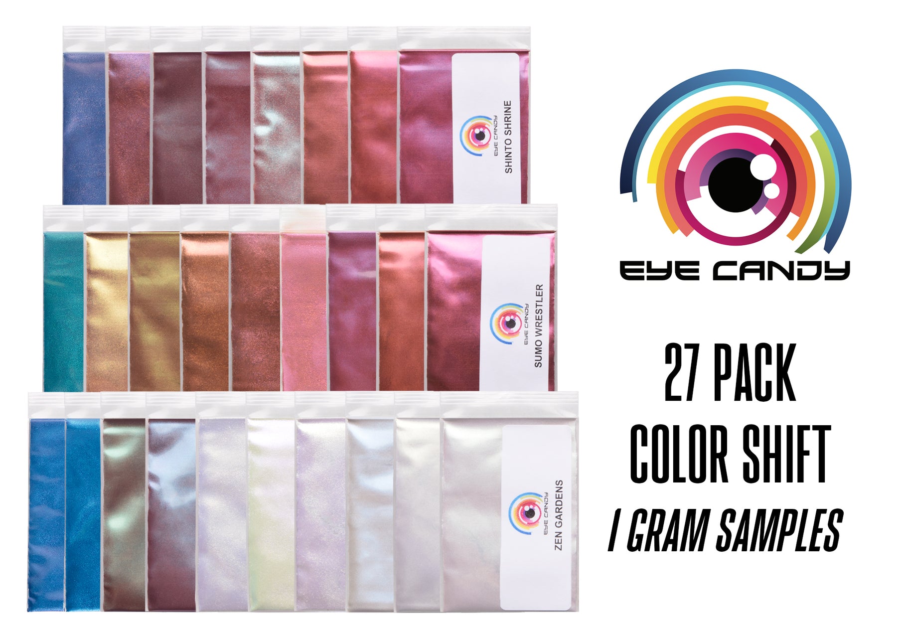 Eye Candy Pearls Eye Candy Mica Powder - Pigment Powder 30-Pack Set 1 -  Colorant for Epoxy 