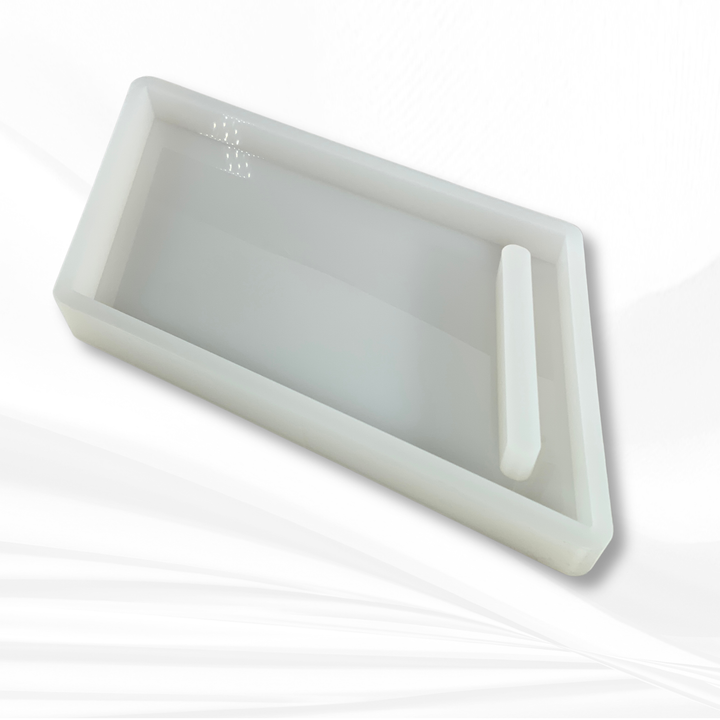 18"x 8"x 1.25" Slanted Rectangle Silicone Mold, Charcuterie Mold, Cheese Board Mold