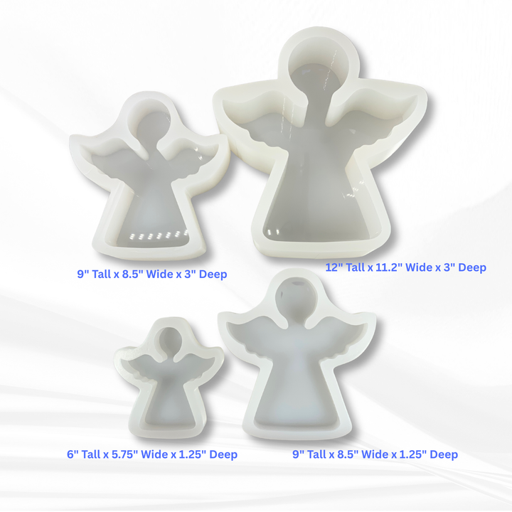 Angel Silicone Mold | 2 Sizes - 6" & 9" |