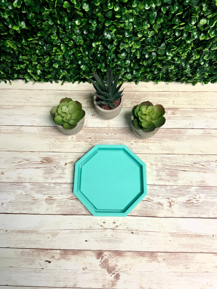 Octagon Tray Mold | Sizes - 5" and 7" |