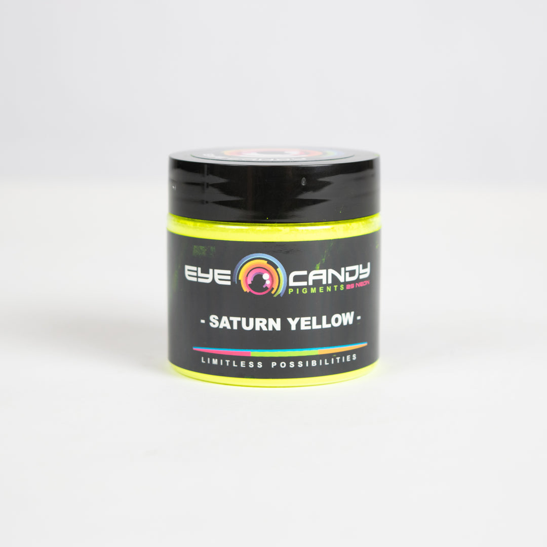 Clearance A - (1) 25 gram Saturn Yellow Neon - (New / Damaged) Retail $11.99