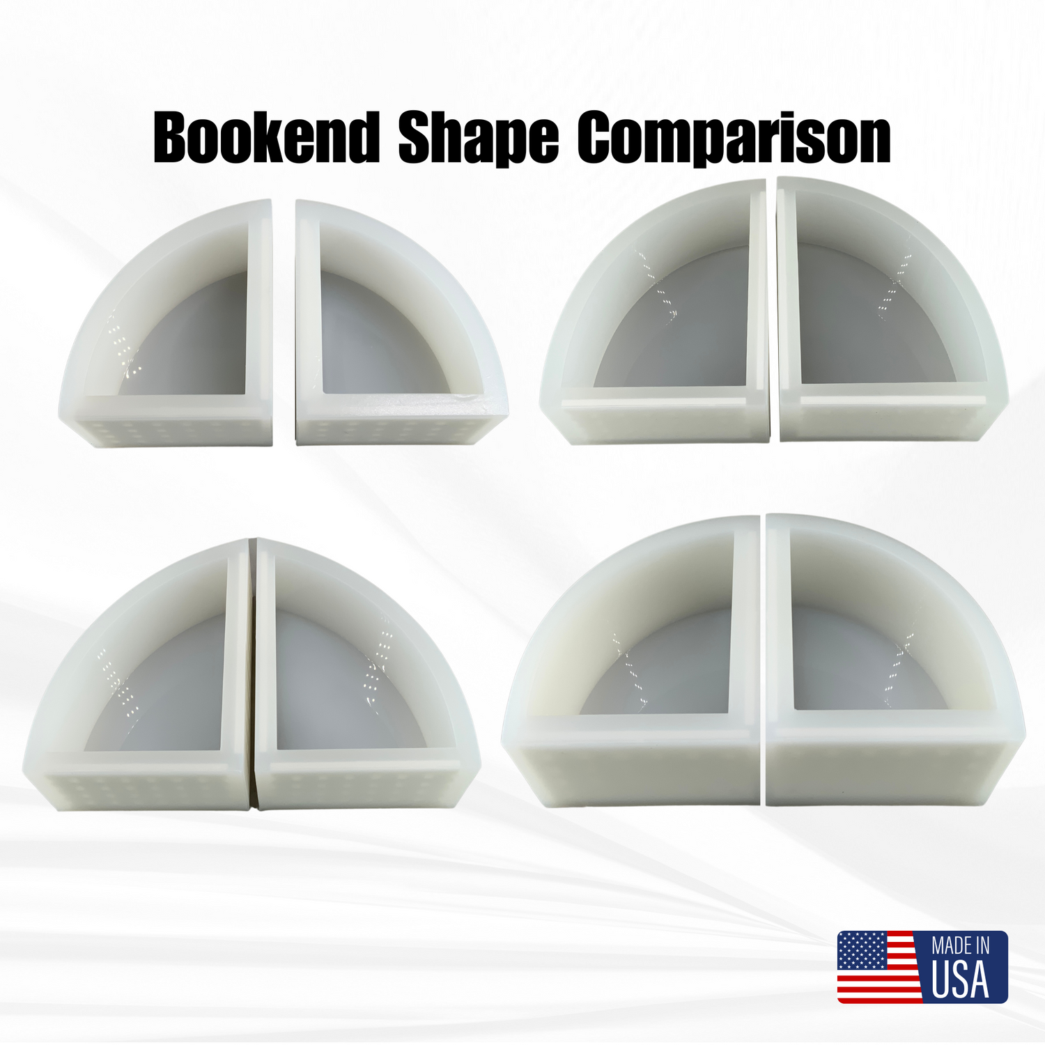 Deep Bookend Mold | 3 Sizes |