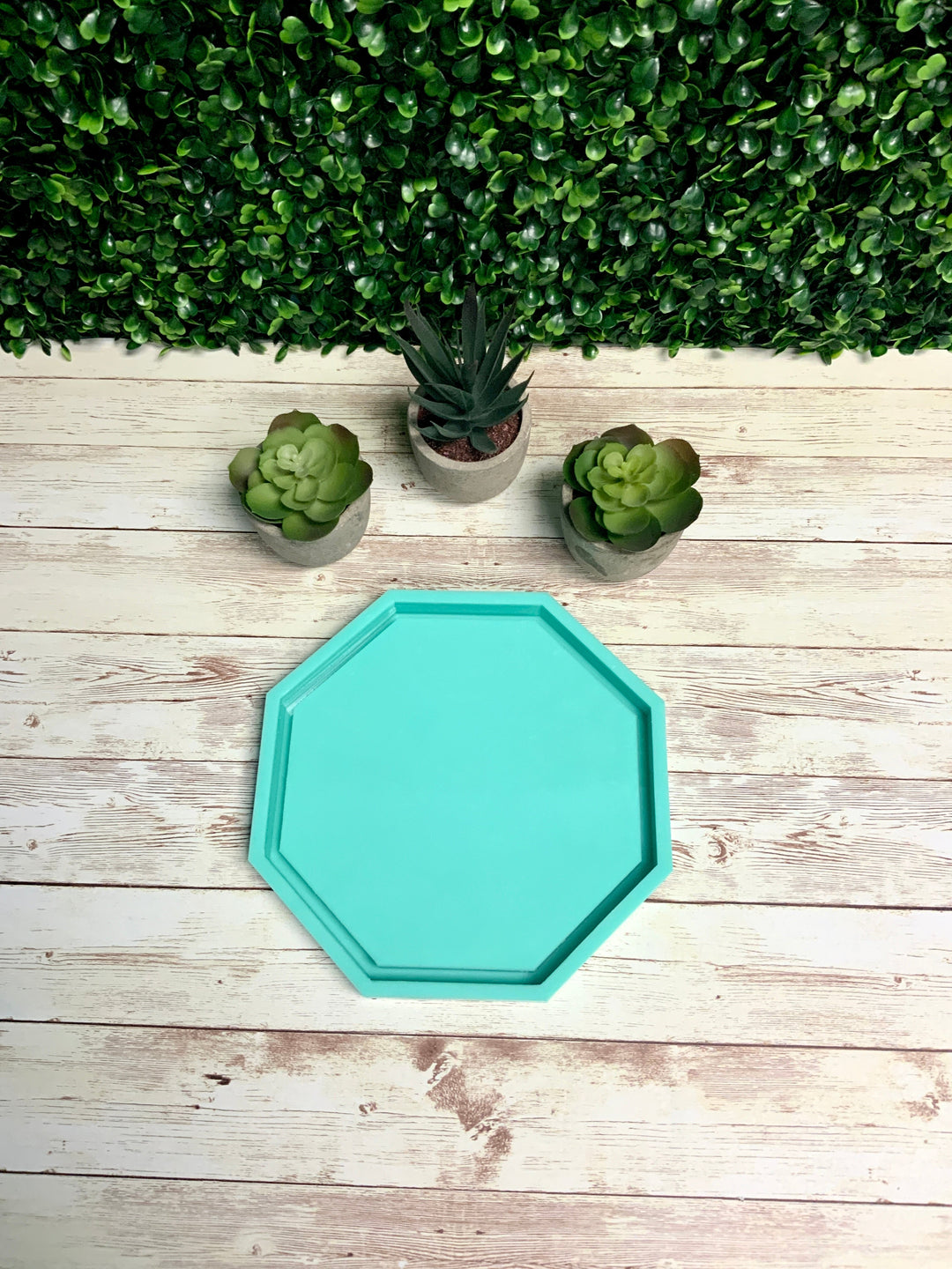 Octagon Tray Mold | Sizes - 5" and 7" |