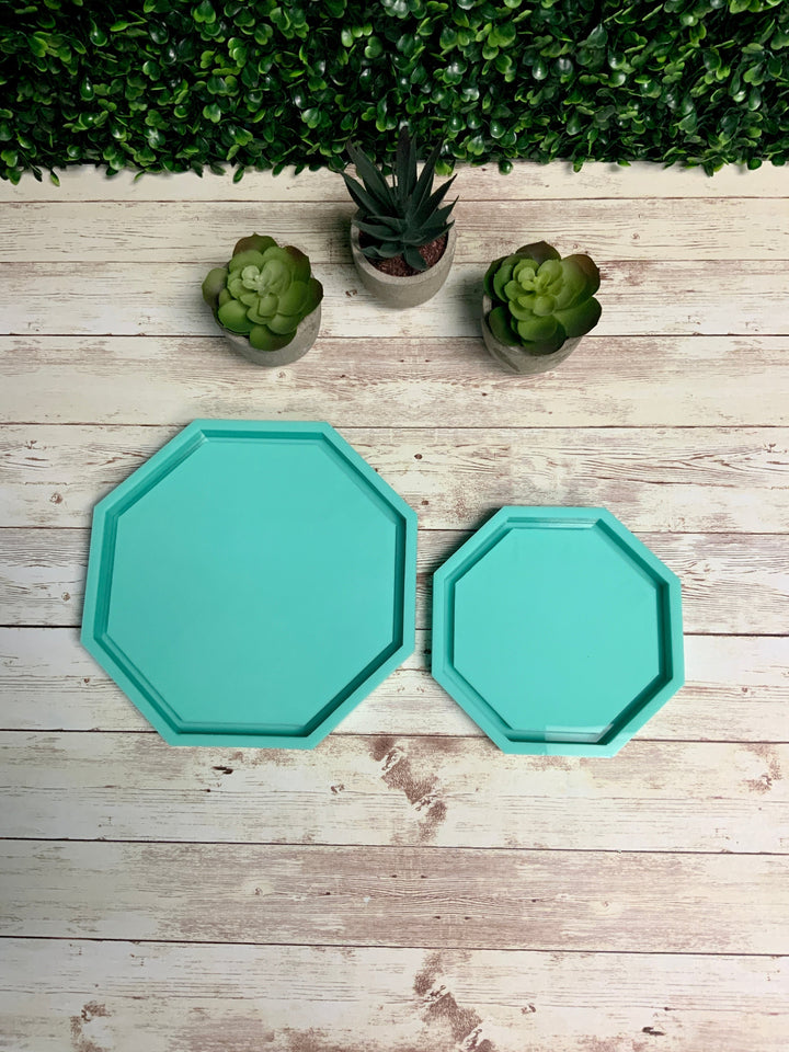 Octagon Tray Mold | Sizes - 5" and 7" |