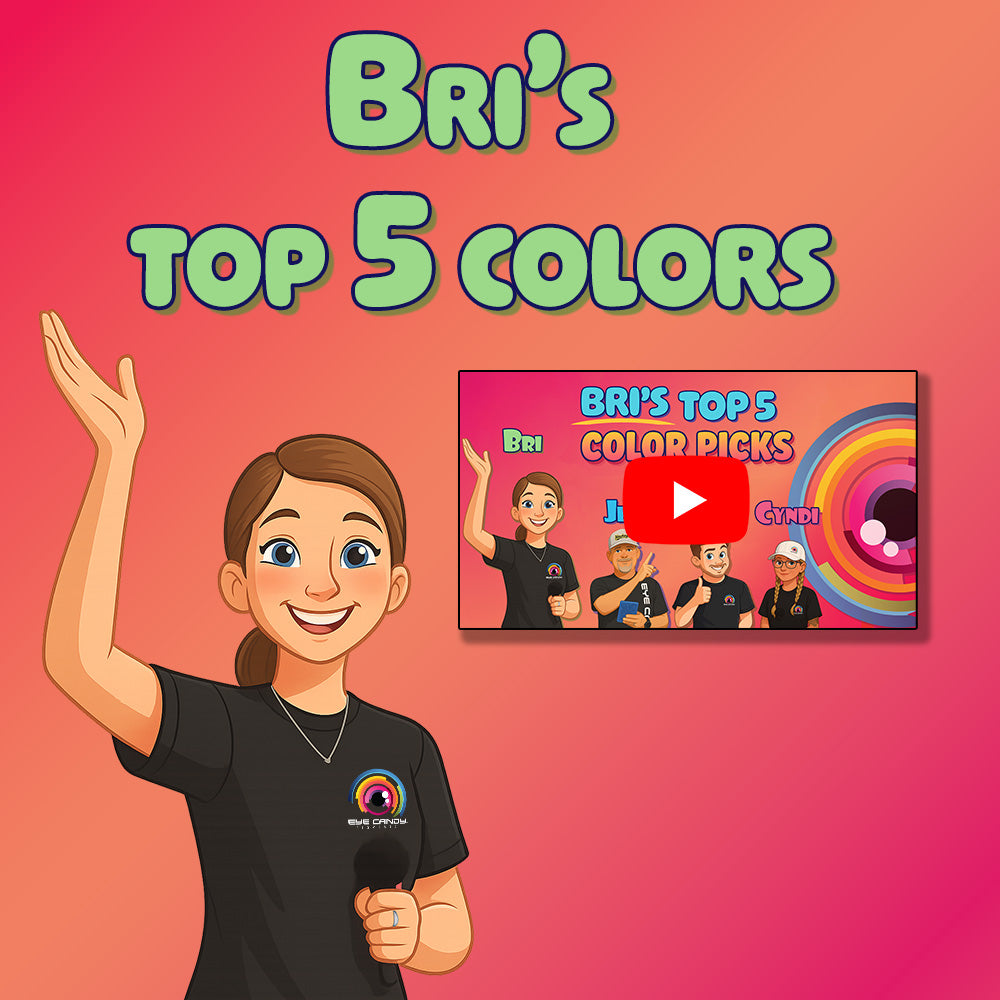 Bri’s Top 5 Colors – Limited Edition 50g Pigment Set