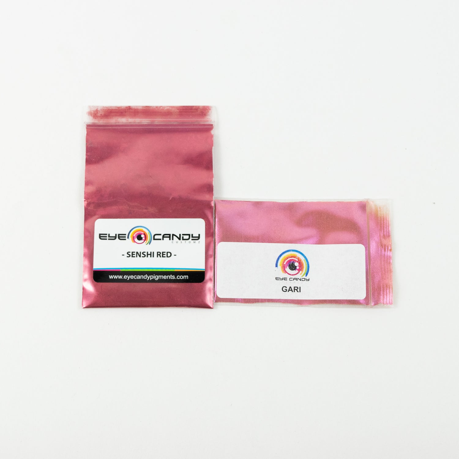 Clearance F - (1) 5 gr Senshi Red (1) 1gr Gari Colorshift - (New / Damaged) Retail $7.90