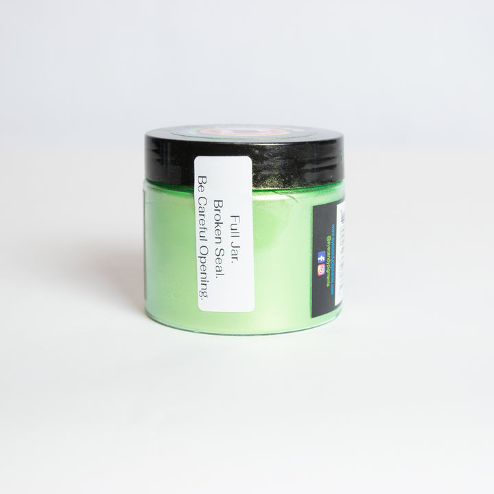 Clearance H - (1) 50 gr Jade Green Pigment - (Damaged / New) - Retail $15.99