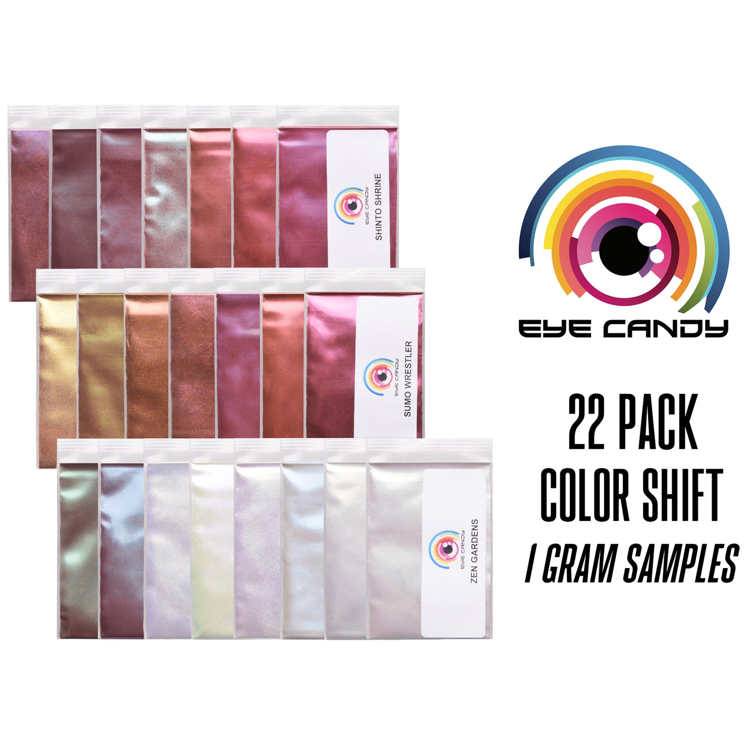 27 Colorshift Pigment Powder Variety Pack