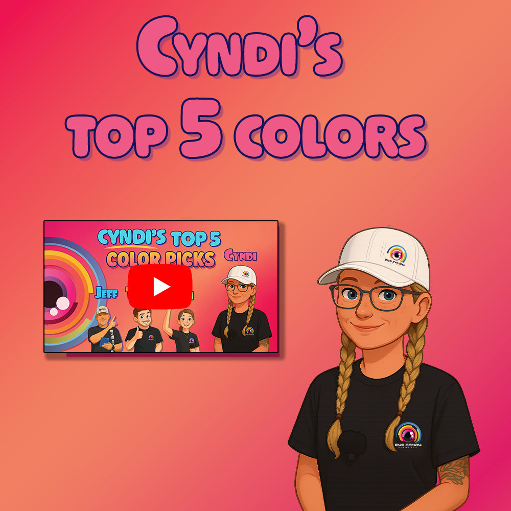 Cyndi’s Top 5 Colors – Limited Edition 50g Pigment Set