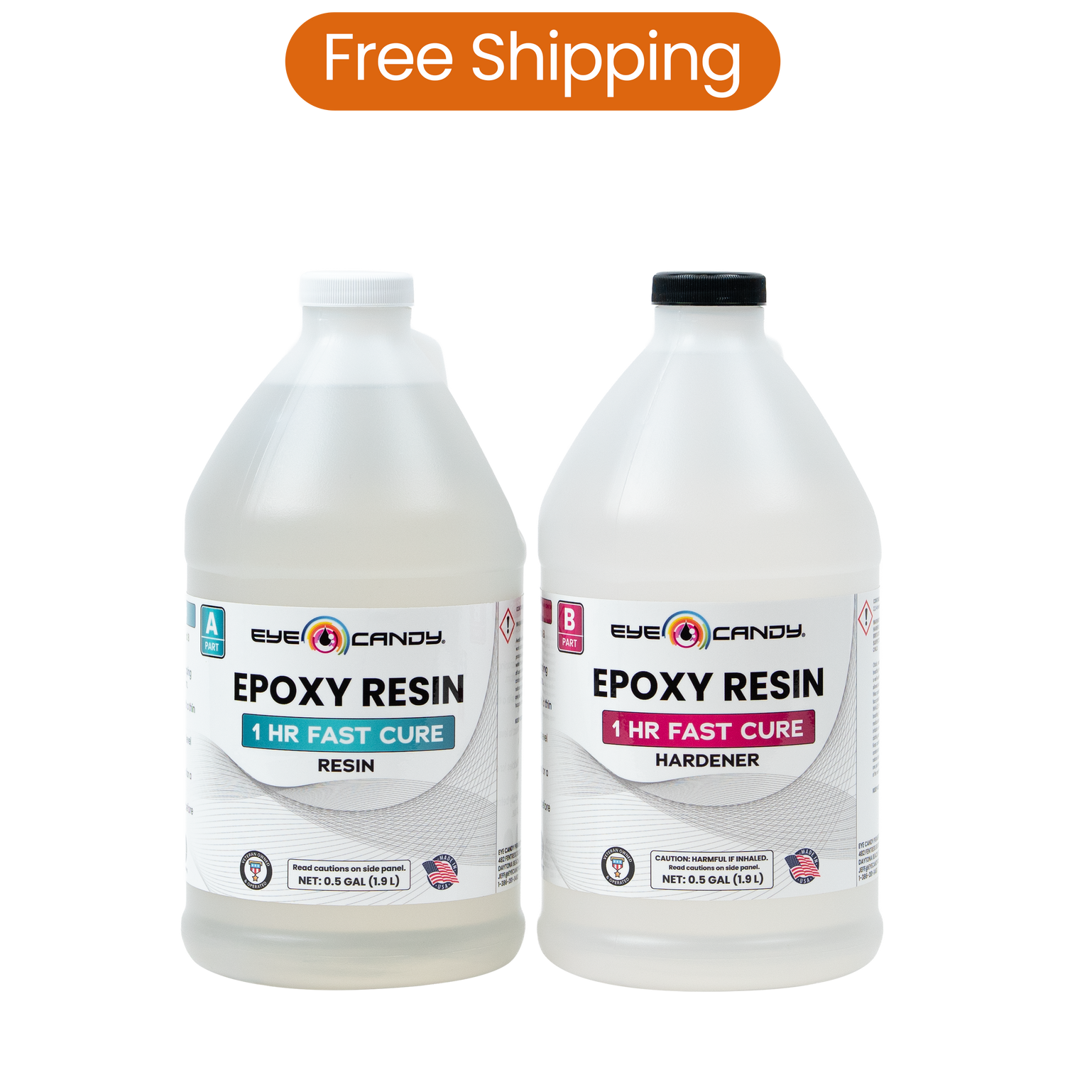 Eye Candy 1 HR Fast Cure Resin