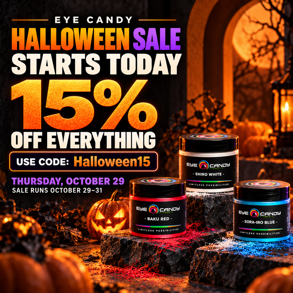 Halloween Sale Starts Now!