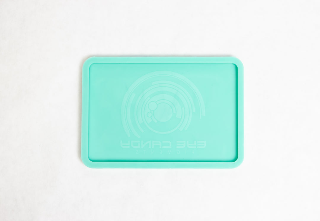 Eye Candy Sample Tile Mold — 4" × 6" × 1/4" (with Embedded Logo)