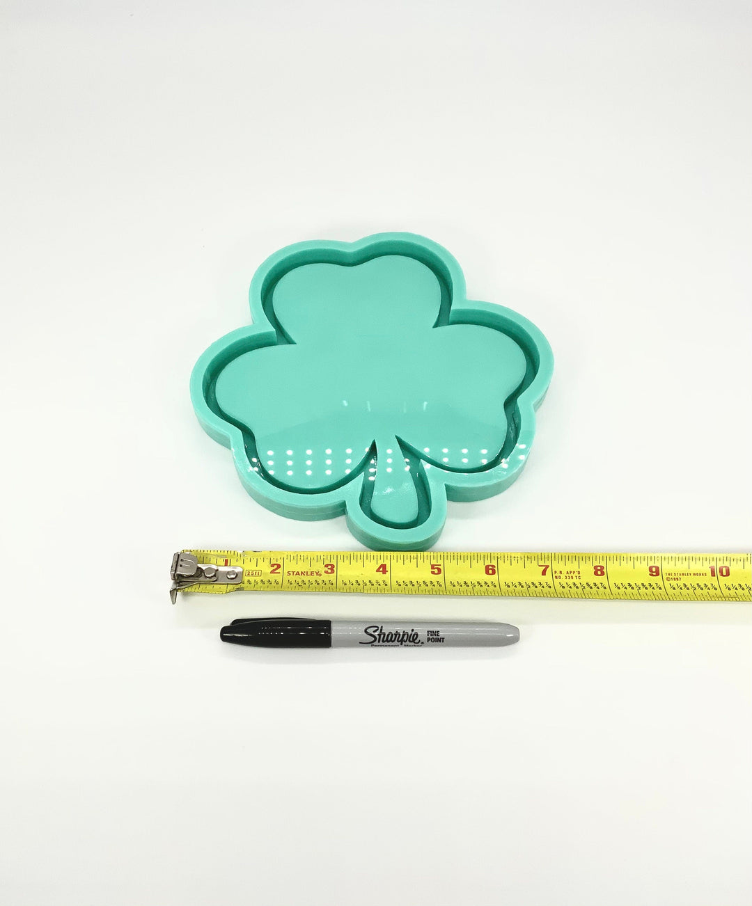 Shamrock Tray Silicone Mold | 7”x 7” | St. Patrick's Day