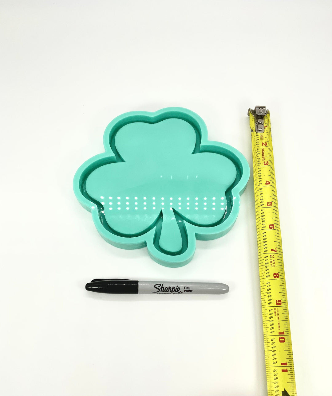 Shamrock Tray Silicone Mold | 7”x 7” | St. Patrick's Day