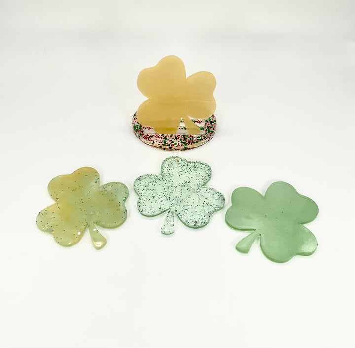 Shamrock Coaster Mold Set, St. Patrick's Day