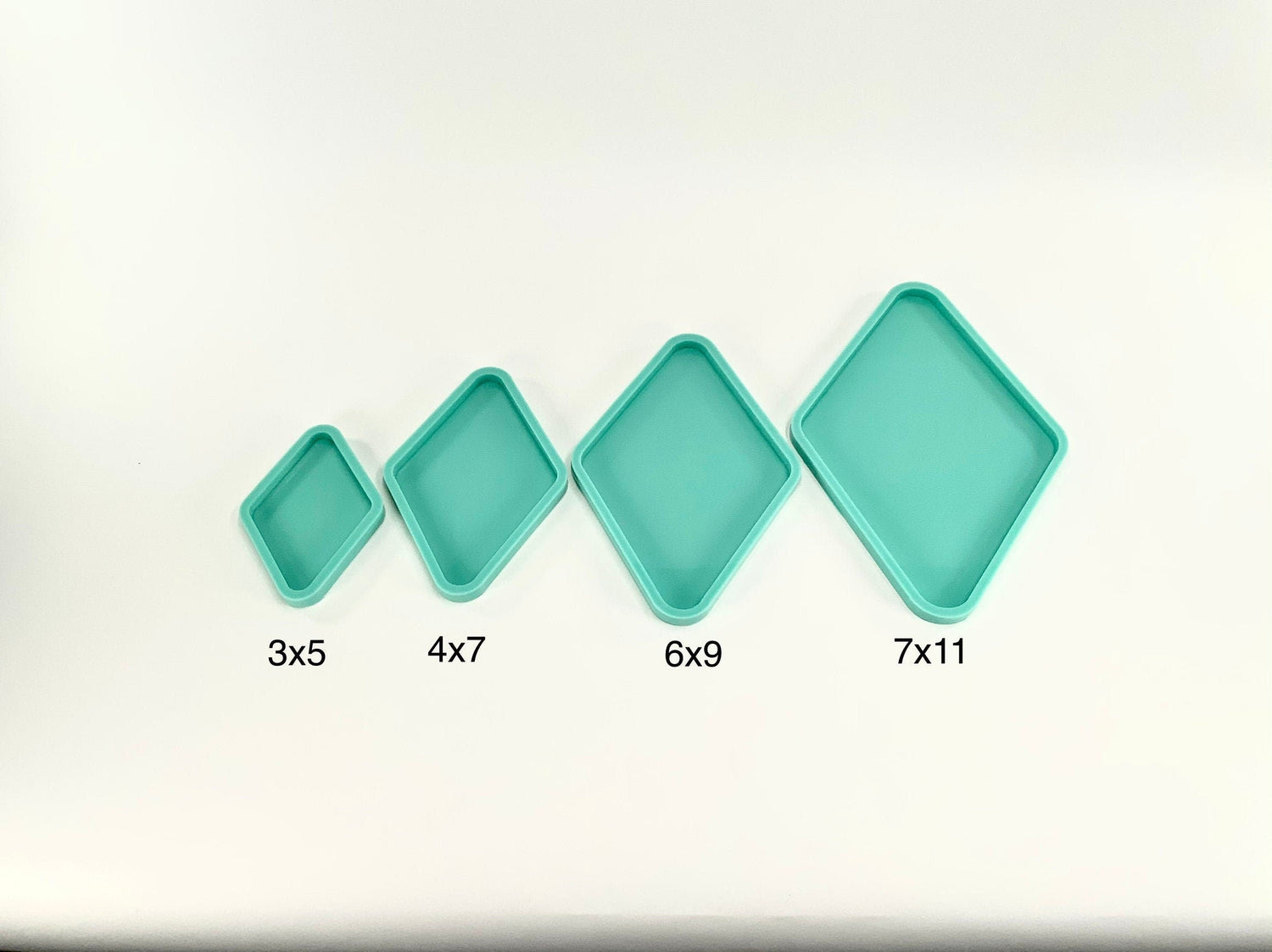 Diamond Flat Silicone Mold | 5", 7", 9", 11" |