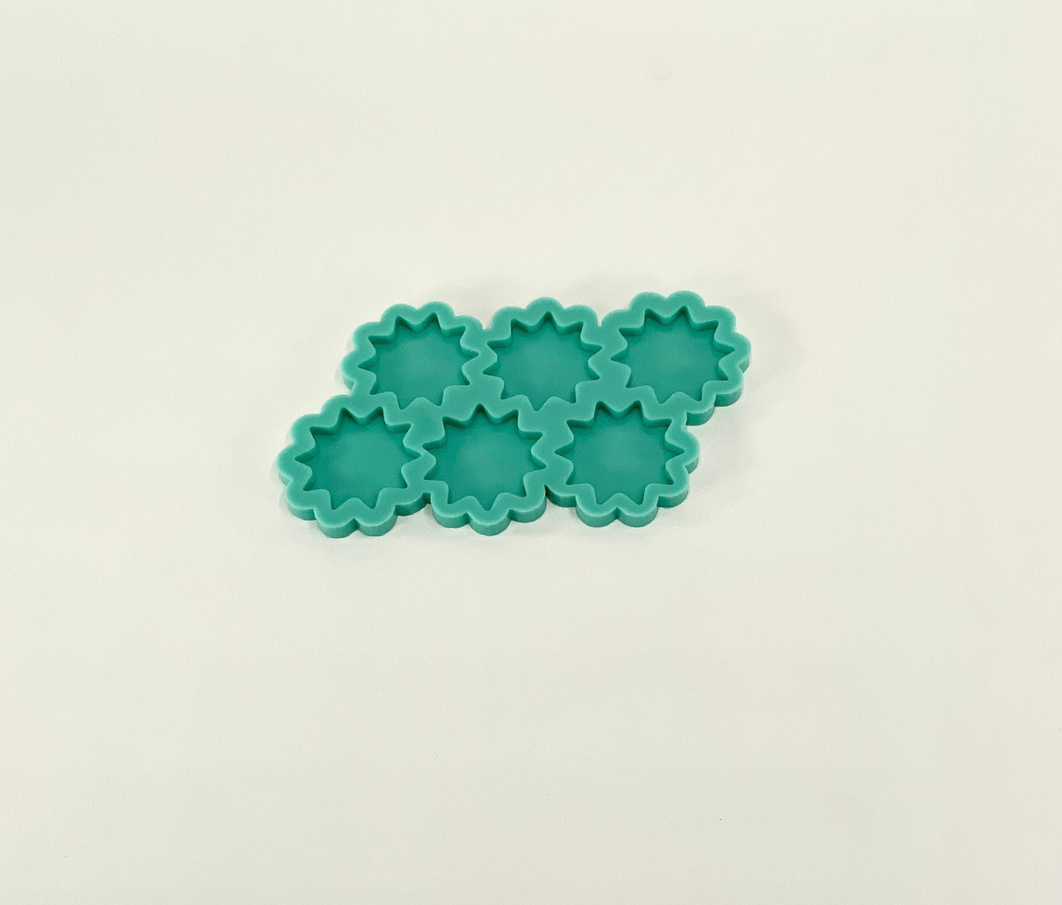 Starburst Mold | 2”x2”x.25” | Keychain Mold, Magnet Mold