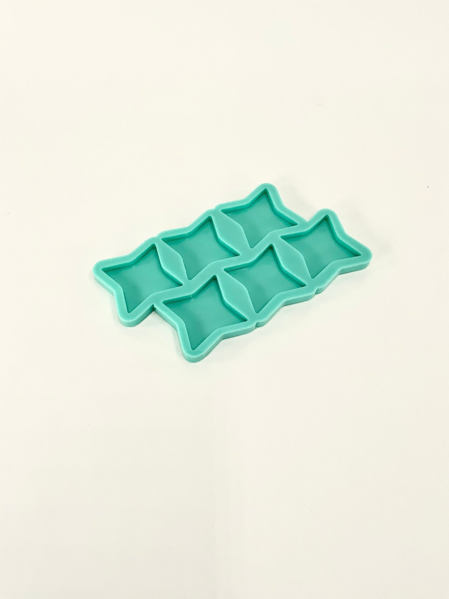 Ninja Star Mold | 2.5”x2.5”x.25” | Keychain Mold, Magnet Mold, Hair Clip Mold