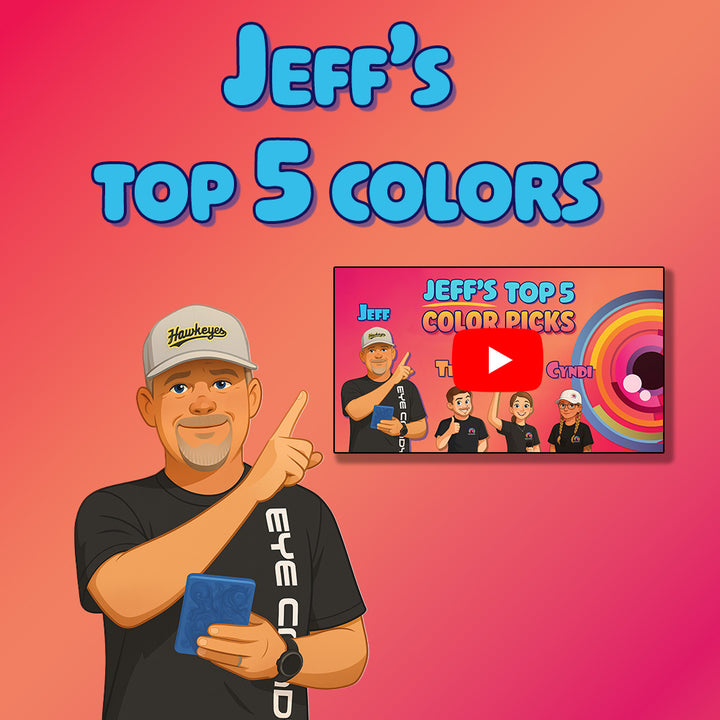 Jeff Tim Color Jeff’s Top 5 Colors – Limited Edition 50g Pigment Set