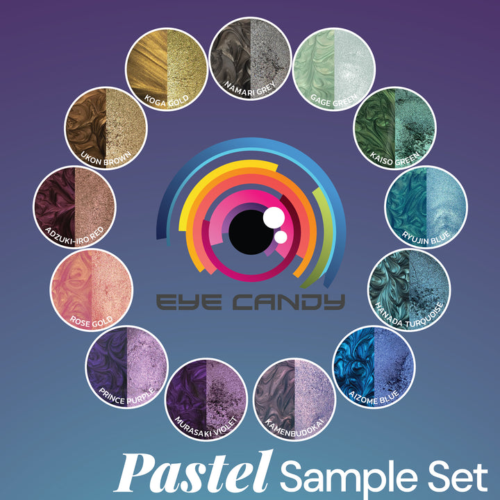 13 Color Pastel Series Pigment Powder Variety Pack