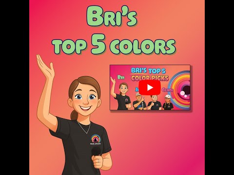 Bri’s Top 5 Colors – Limited Edition 50g Pigment Set
