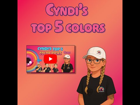 Cyndi’s Top 5 Colors – Limited Edition 50g Pigment Set