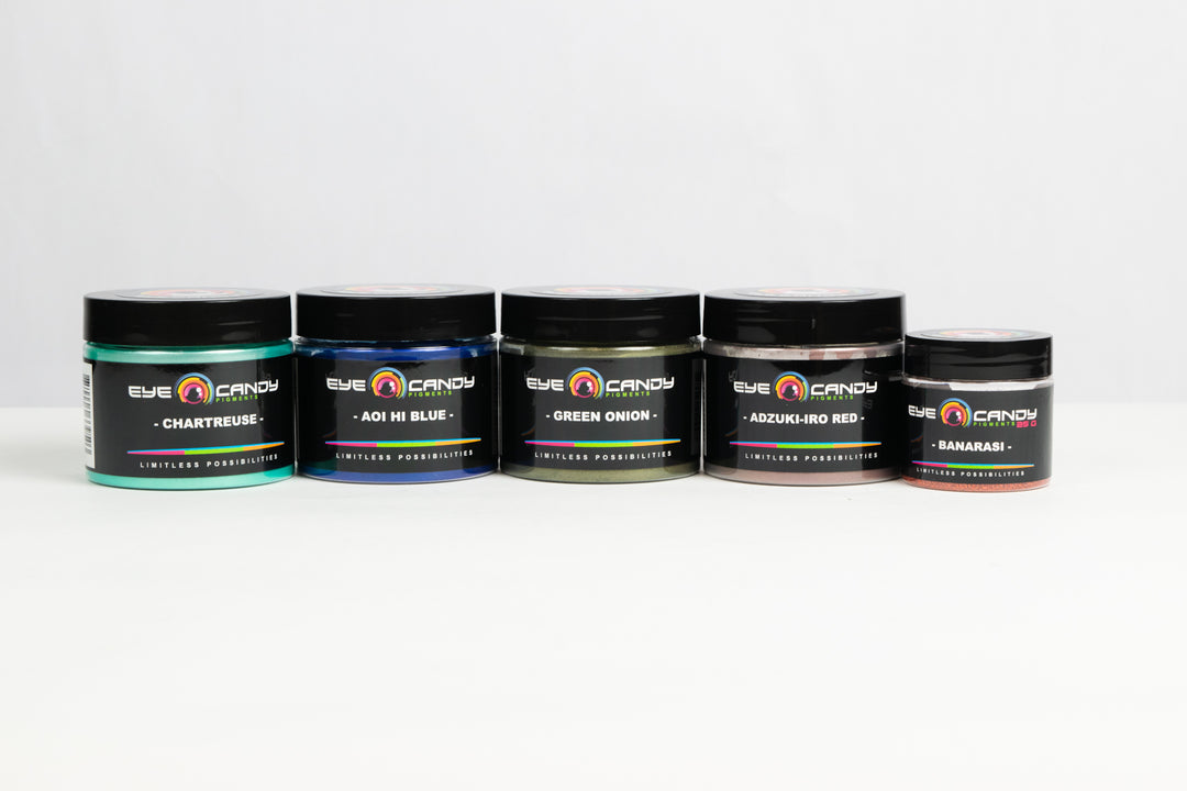 Teddy’s Top 5 Colors – Limited Edition 50g Pigment Set