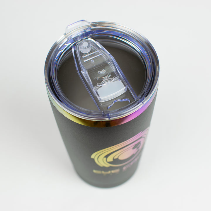 Eye Candy 20 oz Travel Mug - Black (Backorder Avail) or White (Rainbow Foil)