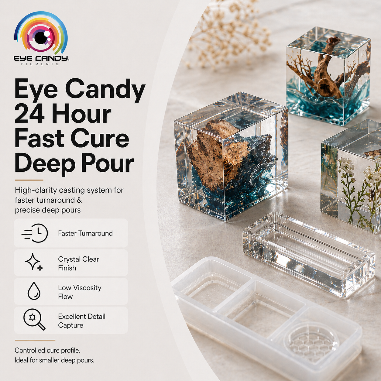 Eye Candy 24 HR Fast Cure Deep Pour