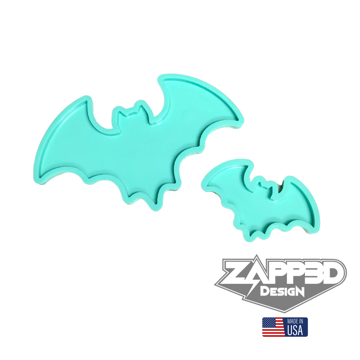 Bat Flat Molds | 5”, 10” | Vampire Bat Mold, Halloween Mold, Spooky Mold