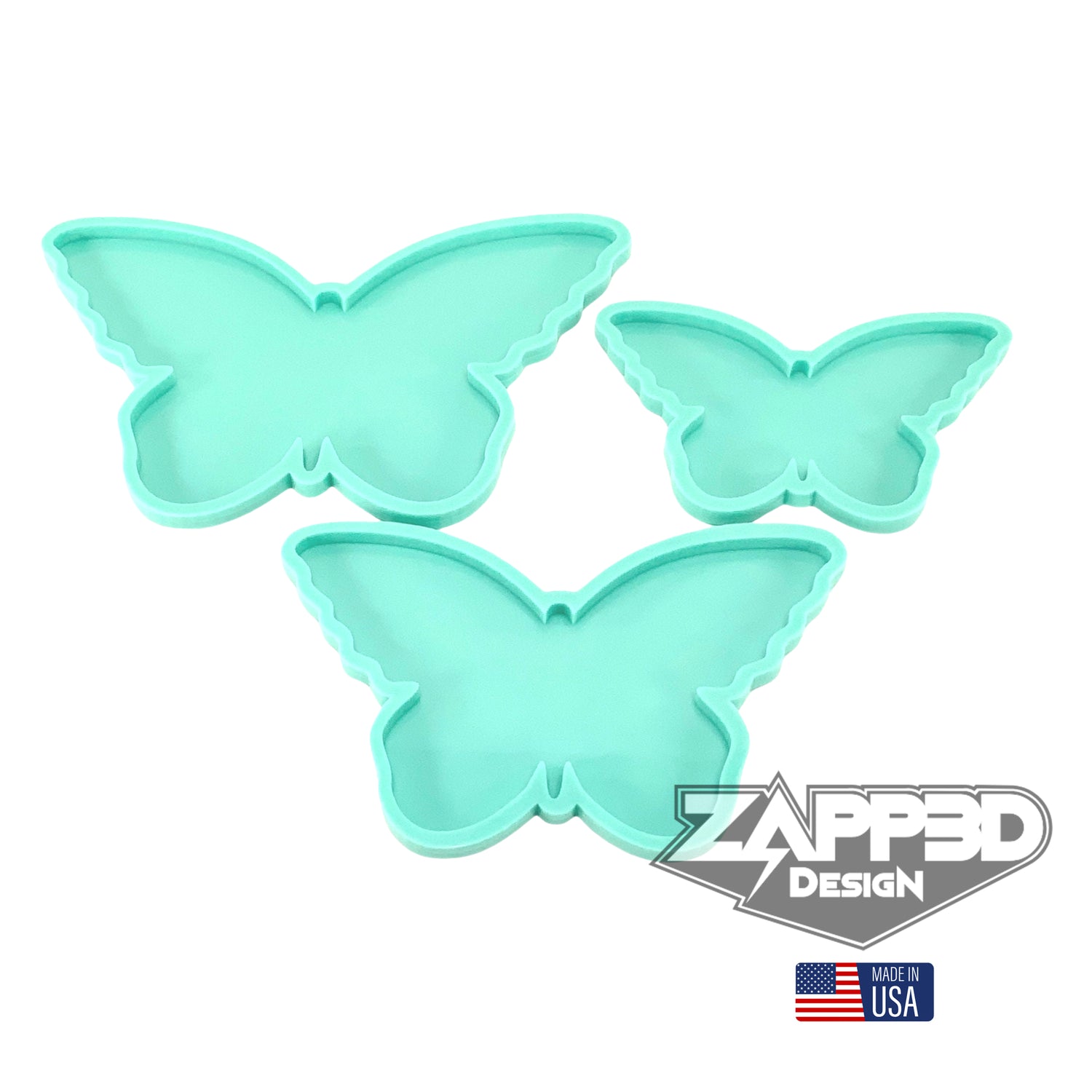Butterfly FLAT Mold | 5"x7", 6"x9", 7"x11" |