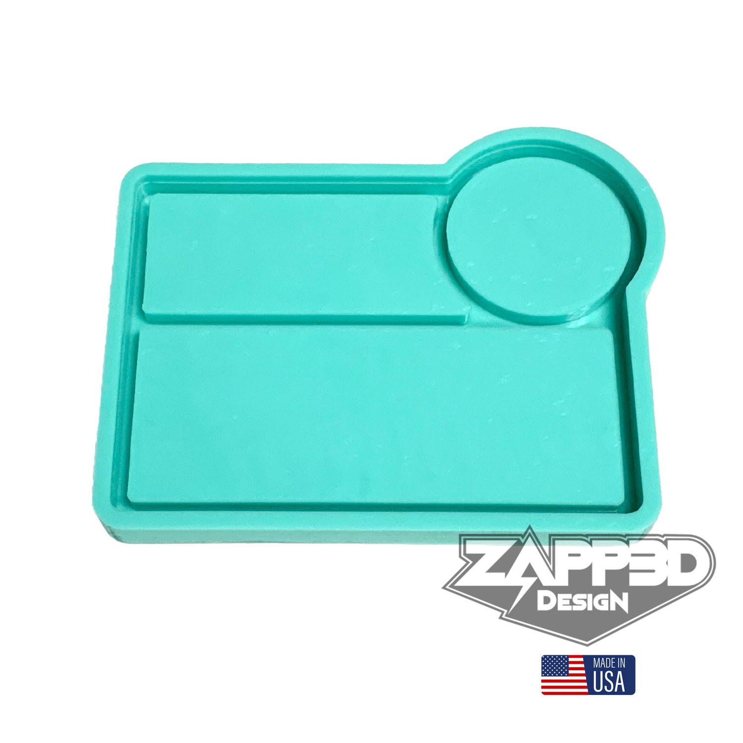 Organizer Tray Mold | 6" x 8" | Divided Tray Mold